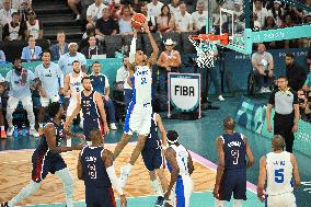 Paris 2024 - Basketball Final France vs USA