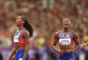 (PARIS2024) FRANCE-PARIS-OLY-ATHLETICS-4X400M RELAY-WOMEN