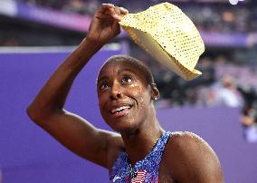 (PARIS2024) FRANCE-PARIS-OLY-ATHLETICS-4X400M RELAY-WOMEN