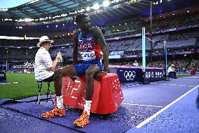 (PARIS2024) FRANCE-PARIS-OLY-ATHLETICS-HIGH JUMP-MEN