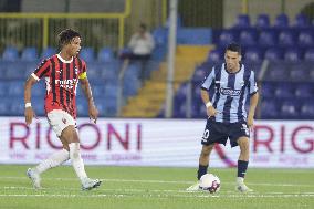 Italian football Coppa Italia match - Lecco vs Milan Futuro