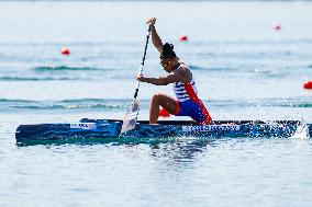 (PARIS2024) FRANCE-VAIRES-SUR-MARNE-OLY-CANOE SPRINT