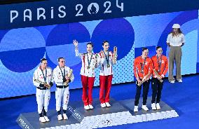 (PARIS2024) FRANCE-SAINT-DENIS-OLY-ARTISTIC SWIMMING