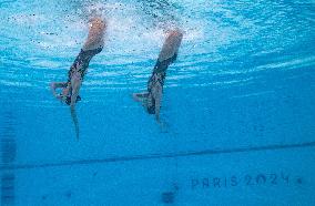 (PARIS2024) FRANCE-SAINT-DENIS-OLY-ARTISTIC SWIMMING