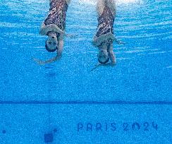 (PARIS2024) FRANCE-SAINT-DENIS-OLY-ARTISTIC SWIMMING