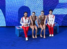 (PARIS2024) FRANCE-SAINT-DENIS-OLY-ARTISTIC SWIMMING