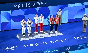 (PARIS2024) FRANCE-SAINT-DENIS-OLY-ARTISTIC SWIMMING