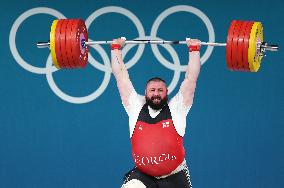 (PARIS2024)FRANCE-PARIS-OLY-WEIGHTLIFTING