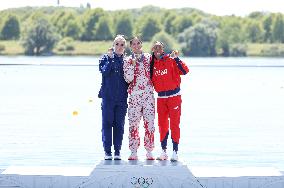 (PARIS2024) FRANCE-VAIRES-SUR-MARNE-OLY-CANOE SPRINT