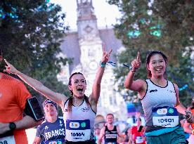 (PARIS2024) FRANCE-PARIS-OLY-MASS PARTICIPATION MARATHON