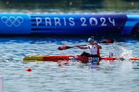 (PARIS2024) FRANCE-VAIRES-SUR-MARNE-OLY-CANOE SPRINT