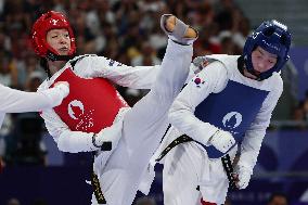 (PARIS2024) FRANCE-PARIS-OLY-TAEKWONDO