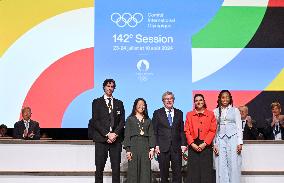 (PARIS2024) FRANCE-PARIS-OLY-IOC-SESSION