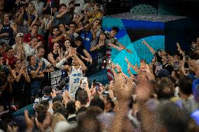 Paris 2024 - The men's Gold Medal basketball between France and USA