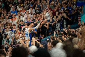 Paris 2024 - The men's Gold Medal basketball between France and USA