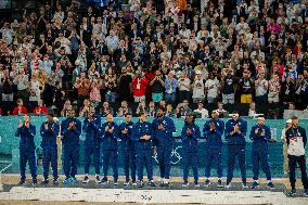 Paris 2024 - The men's Gold Medal basketball between France and USA