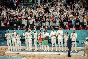 Paris 2024 - The men's Gold Medal basketball between France and USA