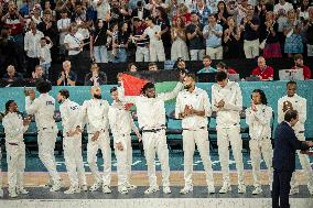 Paris 2024 - The men's Gold Medal basketball between France and USA