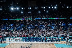 Paris 2024 - The men's Gold Medal basketball between France and USA