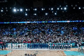 Paris 2024 - The men's Gold Medal basketball between France and USA