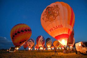 RUSSIA-RYAZAN-BALLOONING FESTIVAL