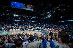 Paris 2024 - The men's Gold Medal basketball between France and USA