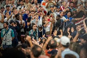 Paris 2024 - The men's Gold Medal basketball between France and USA