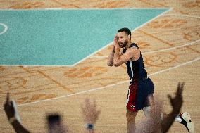 Paris 2024 - The men's Gold Medal basketball between France and USA