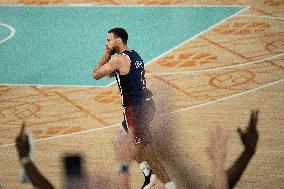 Paris 2024 - The men's Gold Medal basketball between France and USA