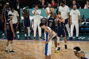 Paris 2024 - The men's Gold Medal basketball between France and USA