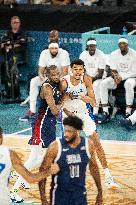 Paris 2024 - The men's Gold Medal basketball between France and USA