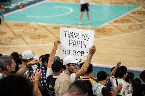 Paris 2024 - The men's Gold Medal basketball between France and USA