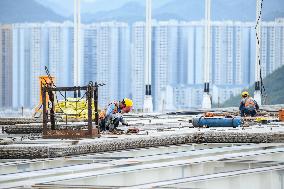 Jinzhou Bridge Construction in Xingyi