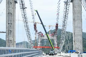 Jinzhou Bridge Construction in Xingyi