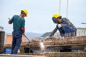 Jinzhou Bridge Construction in Xingyi