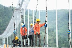 Jinzhou Bridge Construction in Xingyi