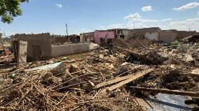 SUDAN-ABU HAMAD-RAIN-INFLICTED FLOOD-DEATH TOLL