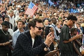 Paris 2024 - Jimmy Fallon At France v USA Basketball Final