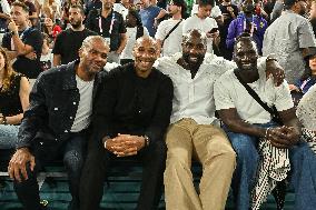 Paris 2024 - Tony Parker At France v USA Basketball Final