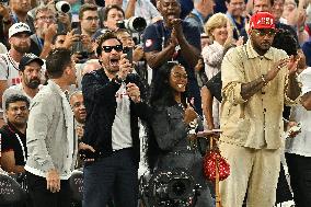 Paris 2024 - Jimmy Fallon At France v USA Basketball Final