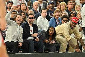 Paris 2024 - Jimmy Fallon At France v USA Basketball Final