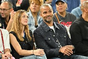 Paris 2024 - Tony Parker At France v USA Basketball Final