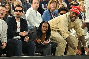 Paris 2024 - Carmelo Anthony At France v USA Basketball Final