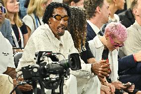 Paris 2024 - Scottie Pippen At France v USA Basketball Final