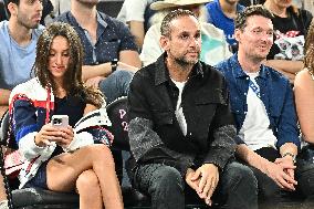 Paris 2024 - Michael Rubin At France v USA Basketball Final