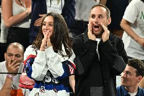 Paris 2024 - Michael Rubin At France v USA Basketball Final