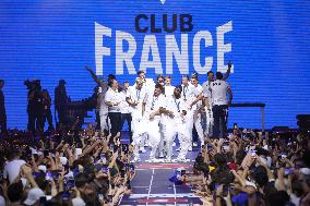 Paris 2024 - French Volleyball Team At Club France