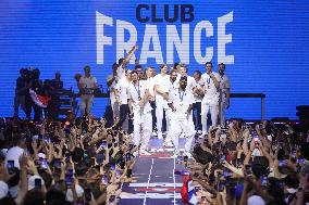 Paris 2024 - French Volleyball Team At Club France