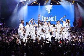 Paris 2024 - French Volleyball Team At Club France