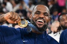 Paris 2024 - Team USA Wins Gold In Men’s Basketball